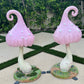 Mushroom Enchanted Pastel Pink - Custom Prop Rentals
