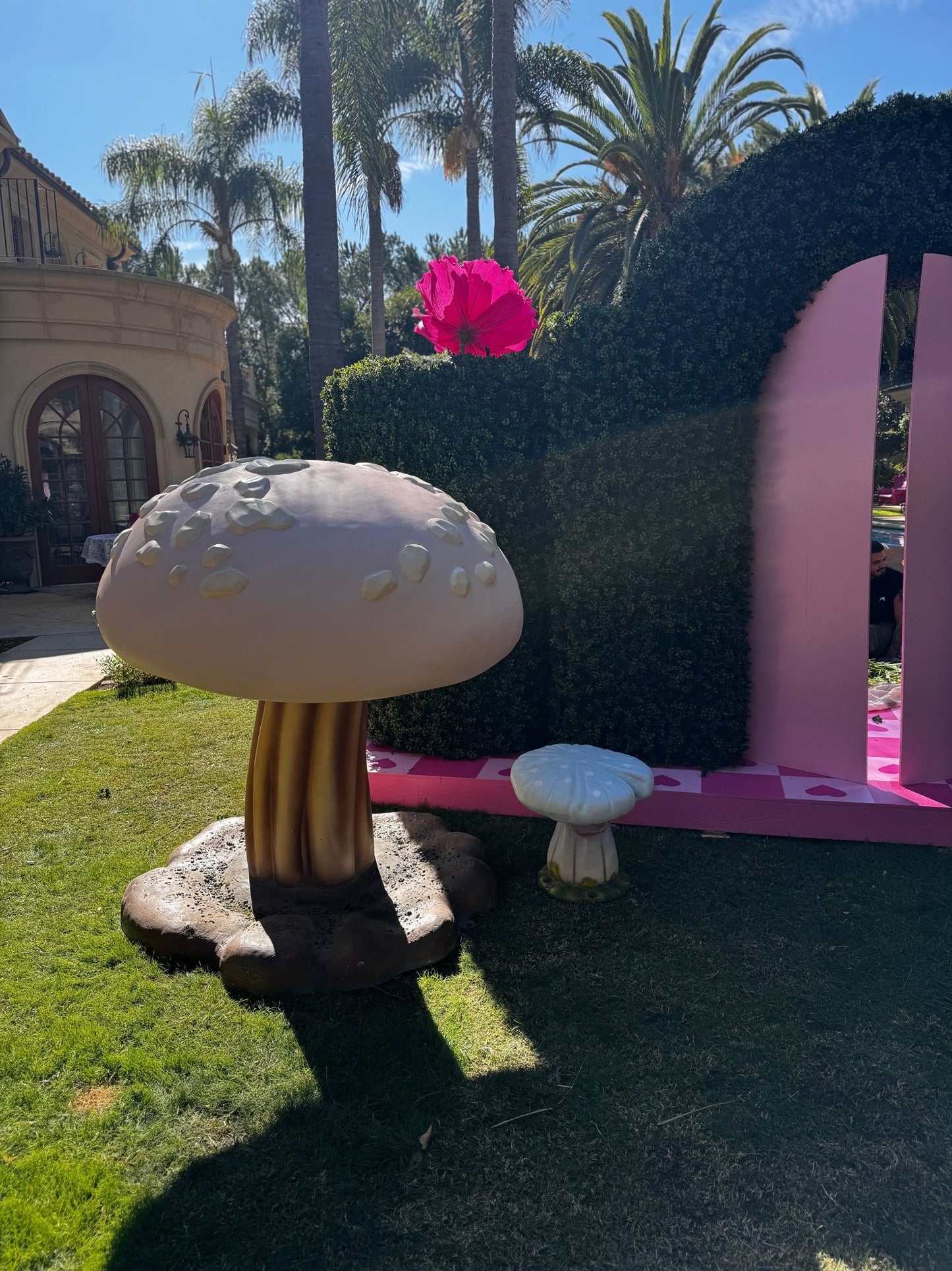 Mushroom Pixie 5ft Tall - Custom Prop Rentals