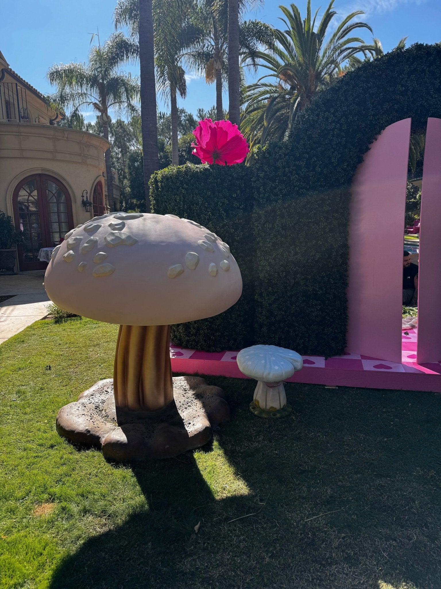 Mushroom Pixie 5ft Tall - Custom Prop Rentals