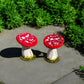 Mushroom Red & White Tilt - Custom Prop Rentals