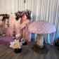 Mushroom Rosetta Pink 6ft - Custom Prop Rentals
