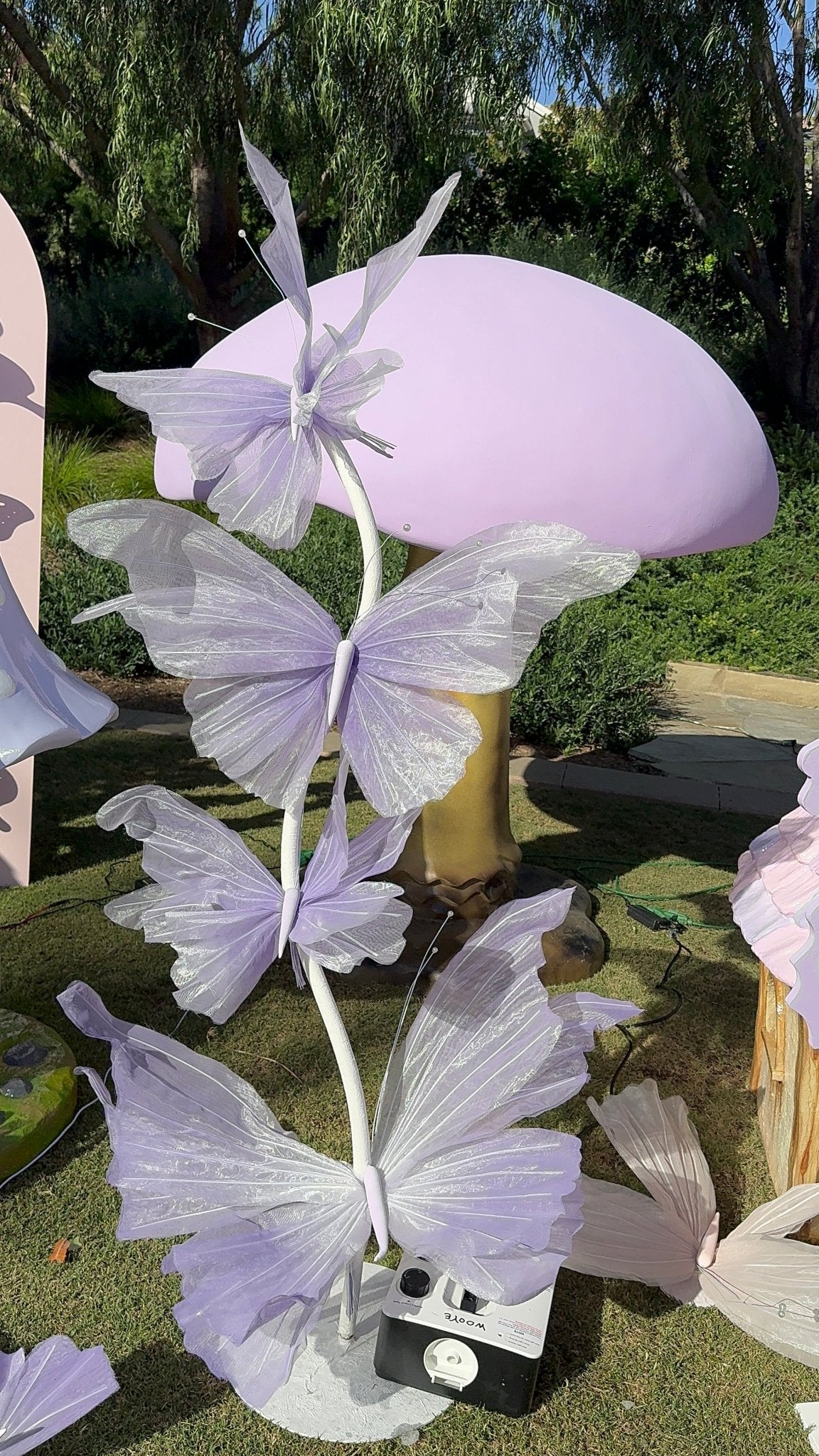 Mushroom Rosetta Purple 6ft - Custom Prop Rentals