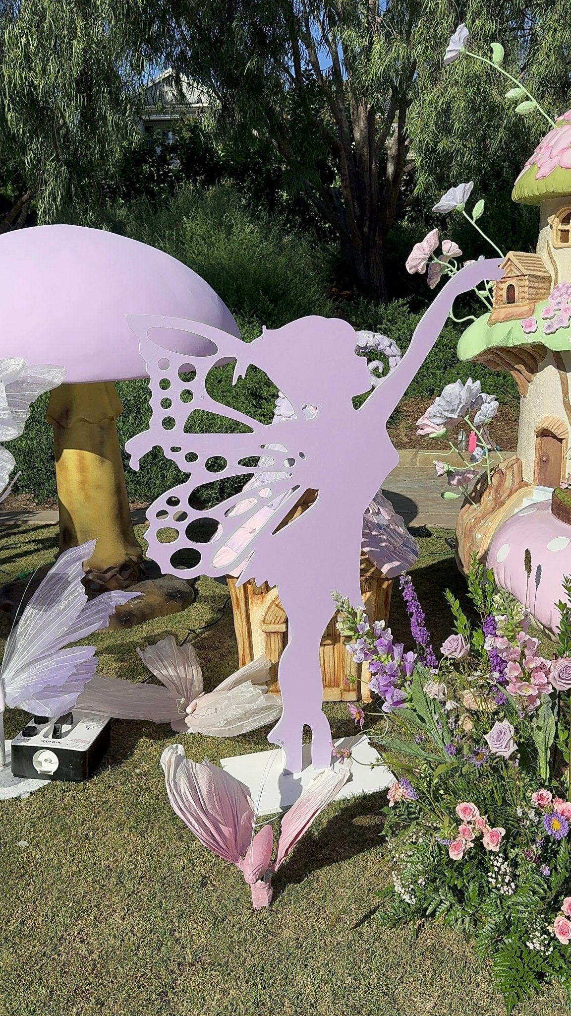 Mushroom Rosetta Purple 6ft - Custom Prop Rentals