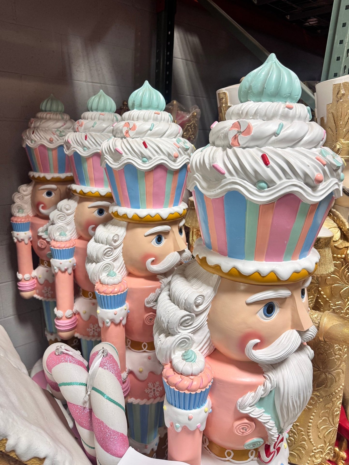 Nutcracker Cupcake 5ft - Custom Prop Rentals