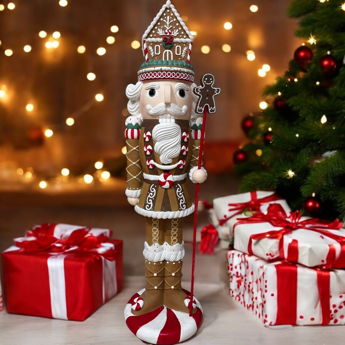 Nutcracker Gingerbread 6ft - Custom Prop Rentals