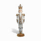 Nutcracker White Gold Silver 6.5 ft - Custom Prop Rentals