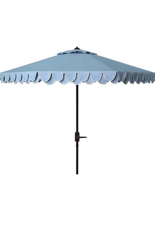 Outdoor Umbrella French Blue - Custom Prop Rentals