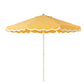Outdoor Umbrella Yellow with Chairs - Custom Prop Rentals