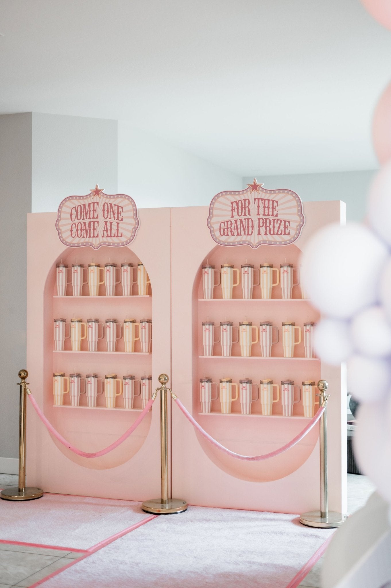 Oval Shelve - Custom Prop Rentals