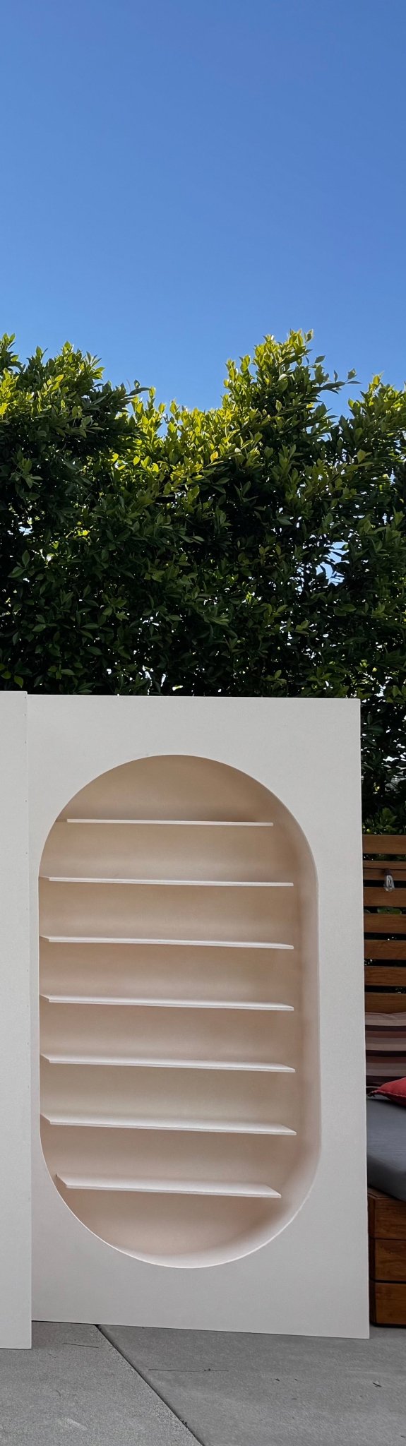 Oval Shelve - Custom Prop Rentals