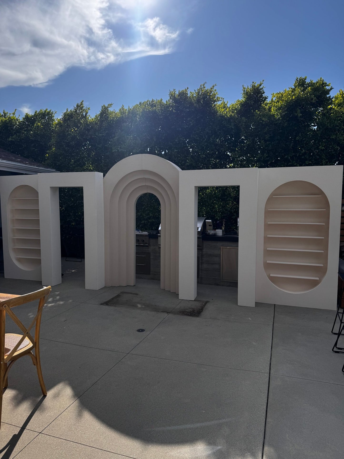 Oval Shelve - Custom Prop Rentals