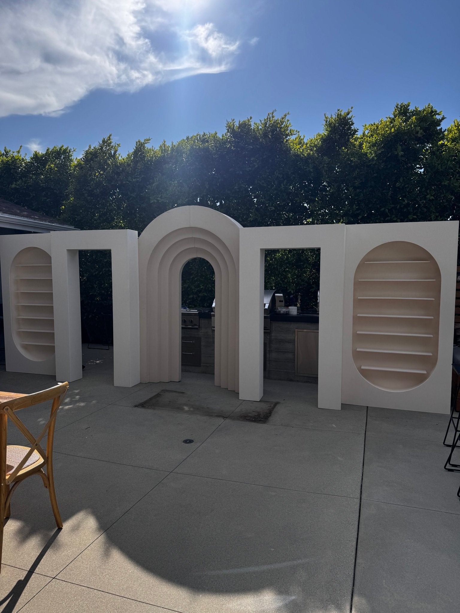 Oval Shelve - Custom Prop Rentals