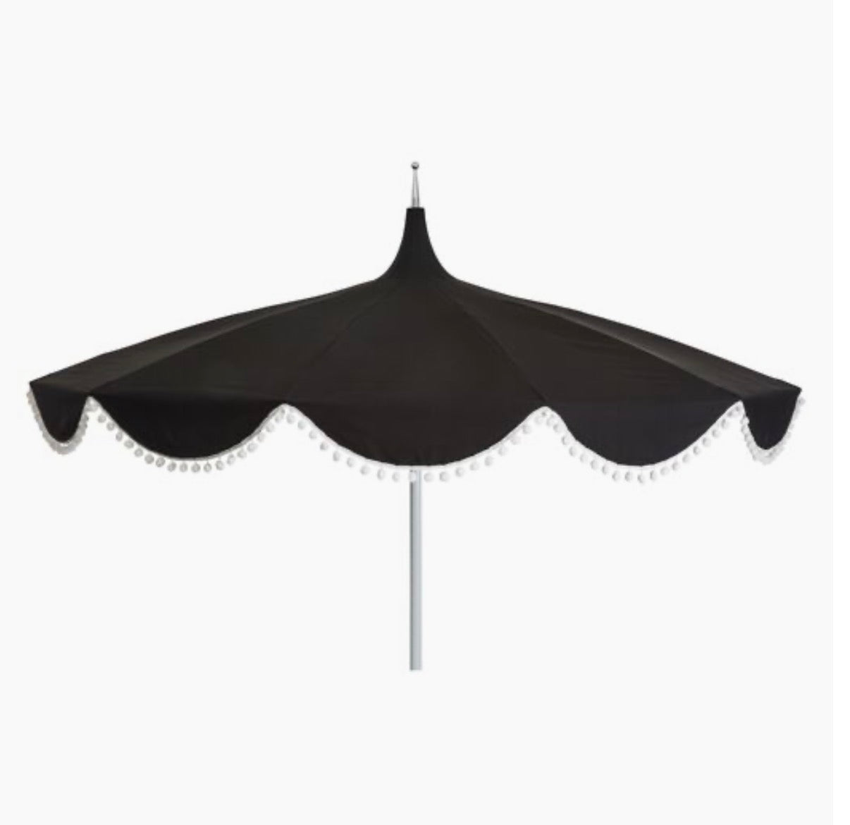 Pagoda Umbrella Black - Custom Prop Rentals