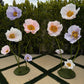Paper Flower Trio - Custom Prop Rentals