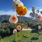 Paper Flower Trio - Custom Prop Rentals
