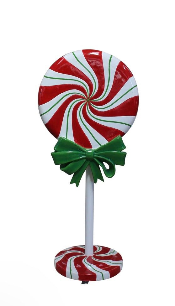 Peppermint Lollipop 4.5ft - Custom Prop Rentals
