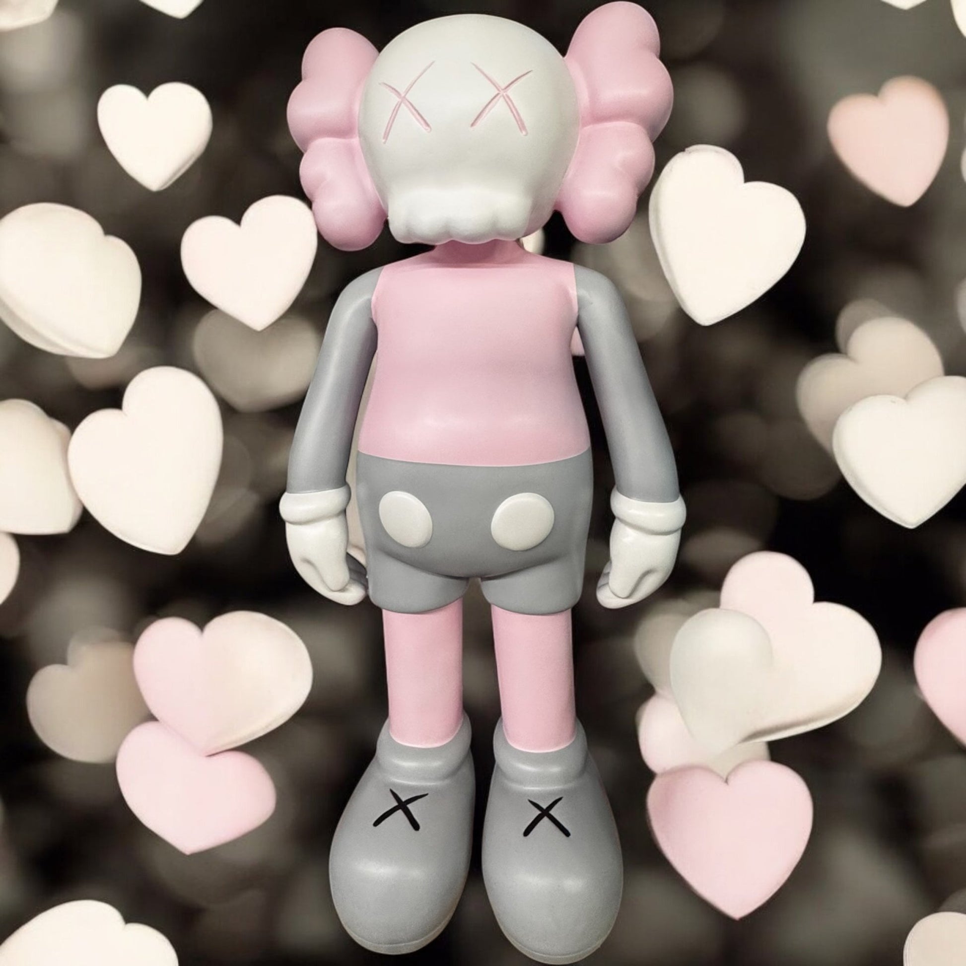 Pink Kaws Standing - Custom Prop Rentals