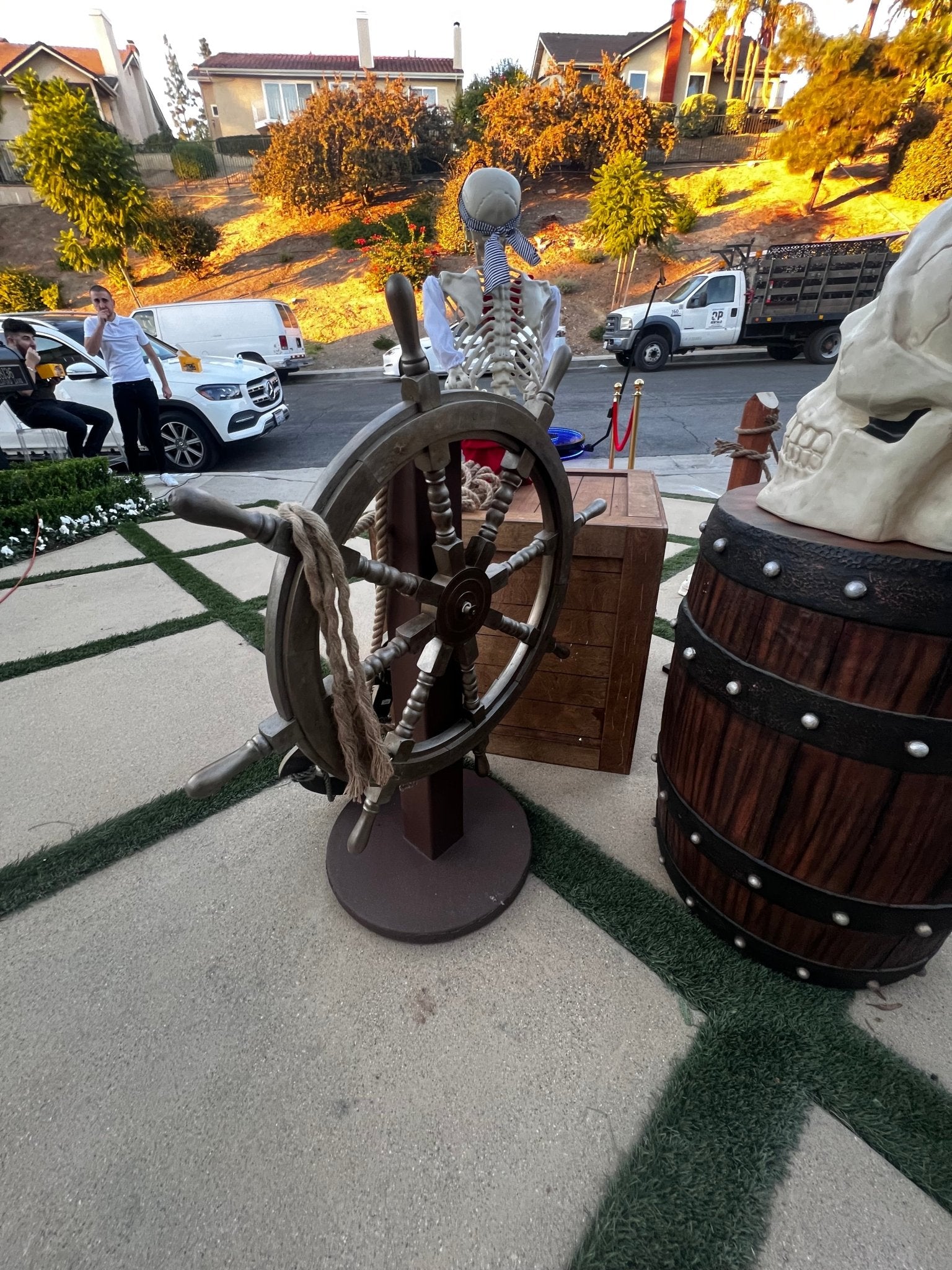 Pirate Wheel - Custom Prop Rentals
