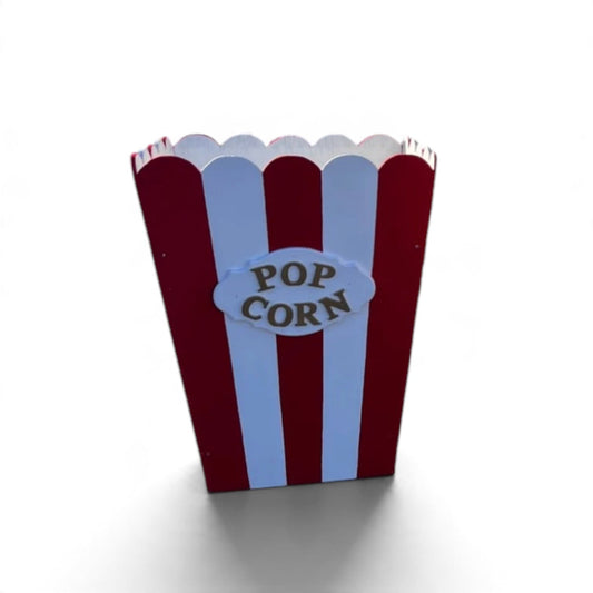 Popcorn Box Red & White - Custom Prop Rentals