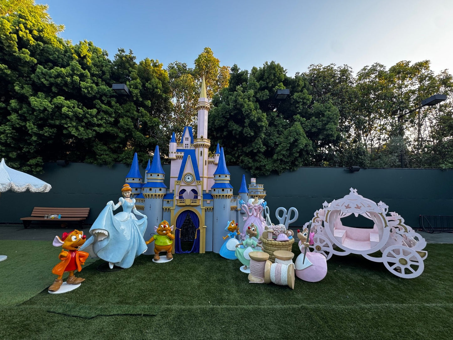 Princess Carriage Pink - Custom Prop Rentals