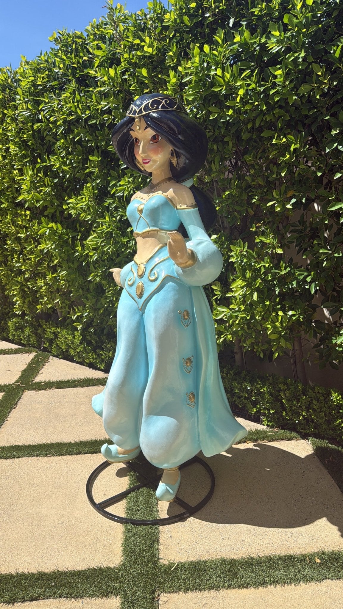 Princess Jasmine 6ft - Custom Prop Rentals