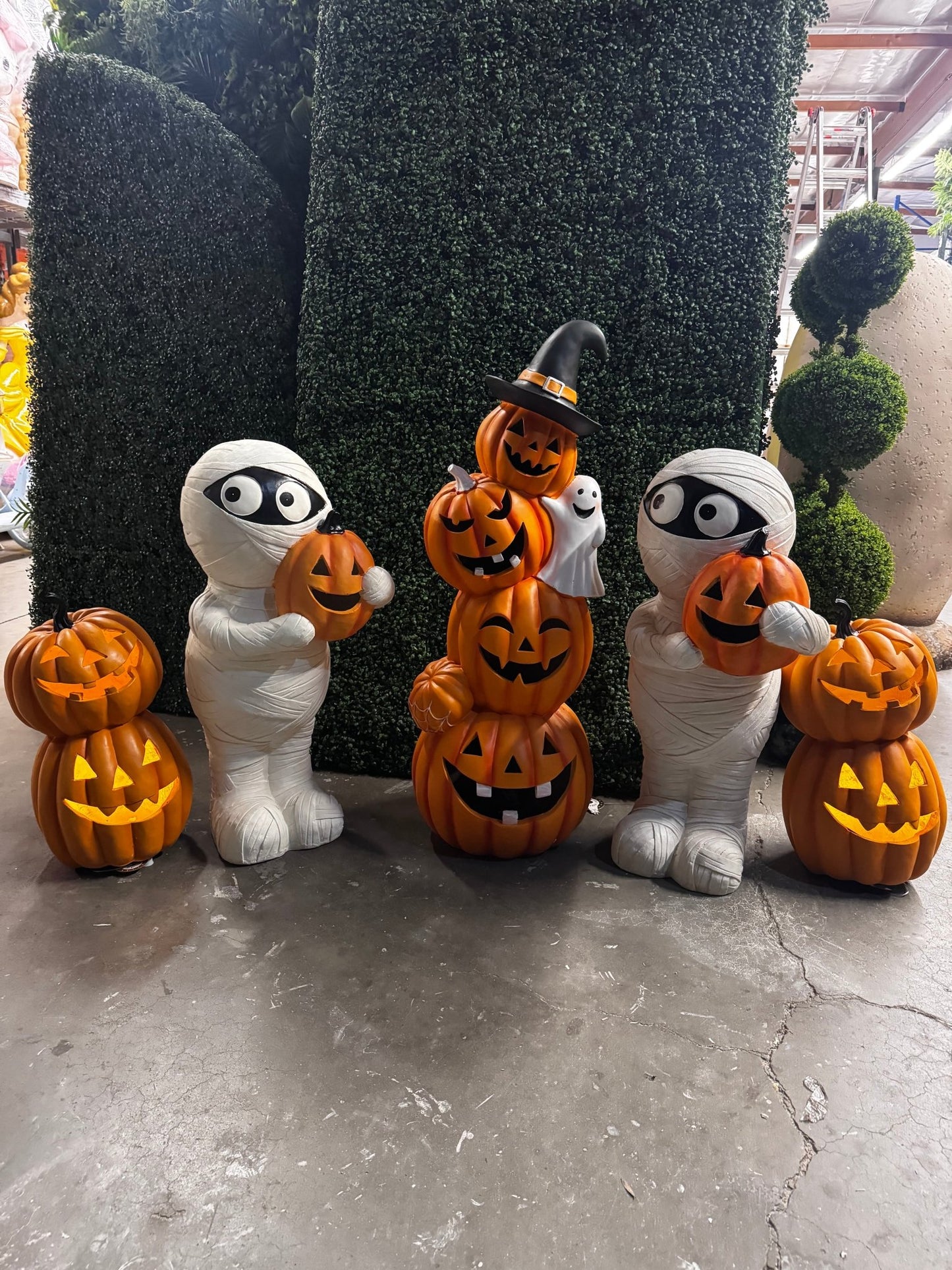 Pumpkin Mummy Package - Custom Prop Rentals