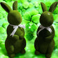Rabbit in Green Pair - Custom Prop Rentals