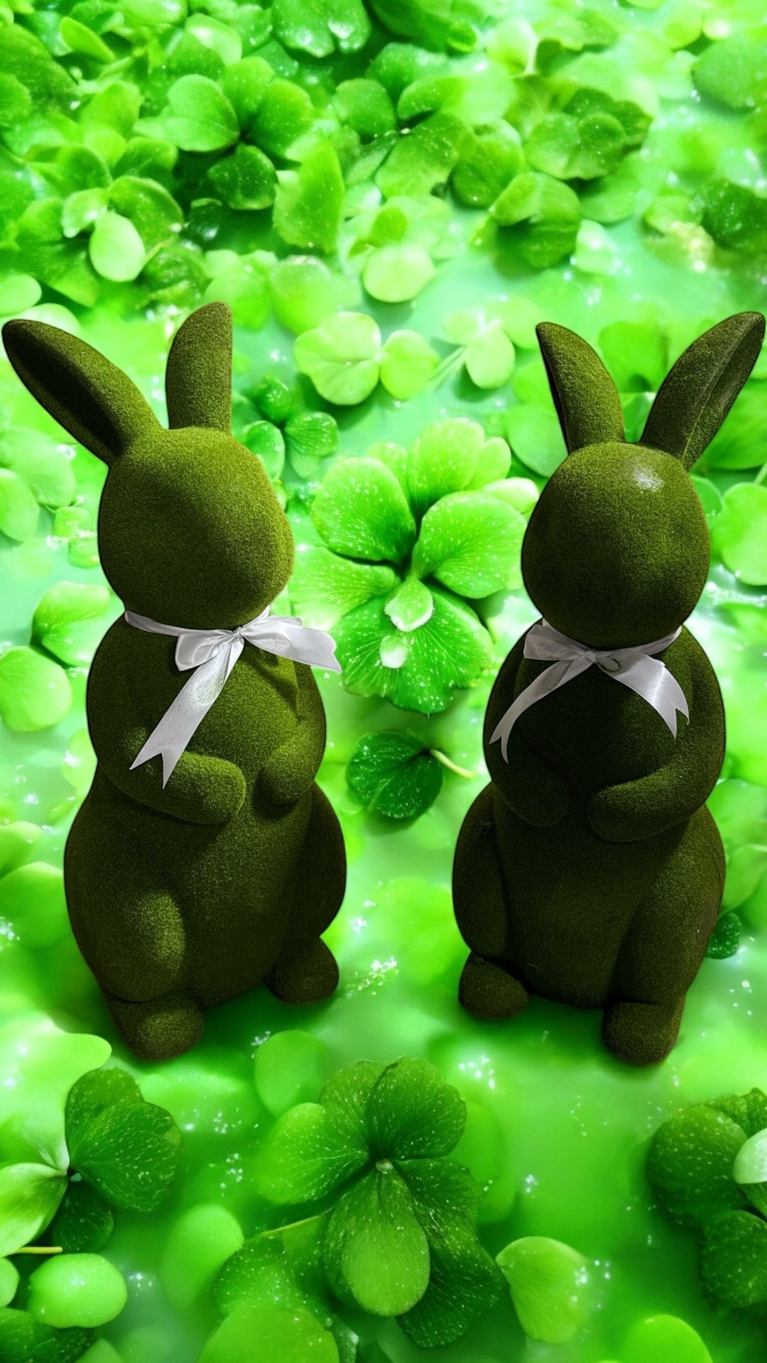 Rabbit in Green Pair - Custom Prop Rentals
