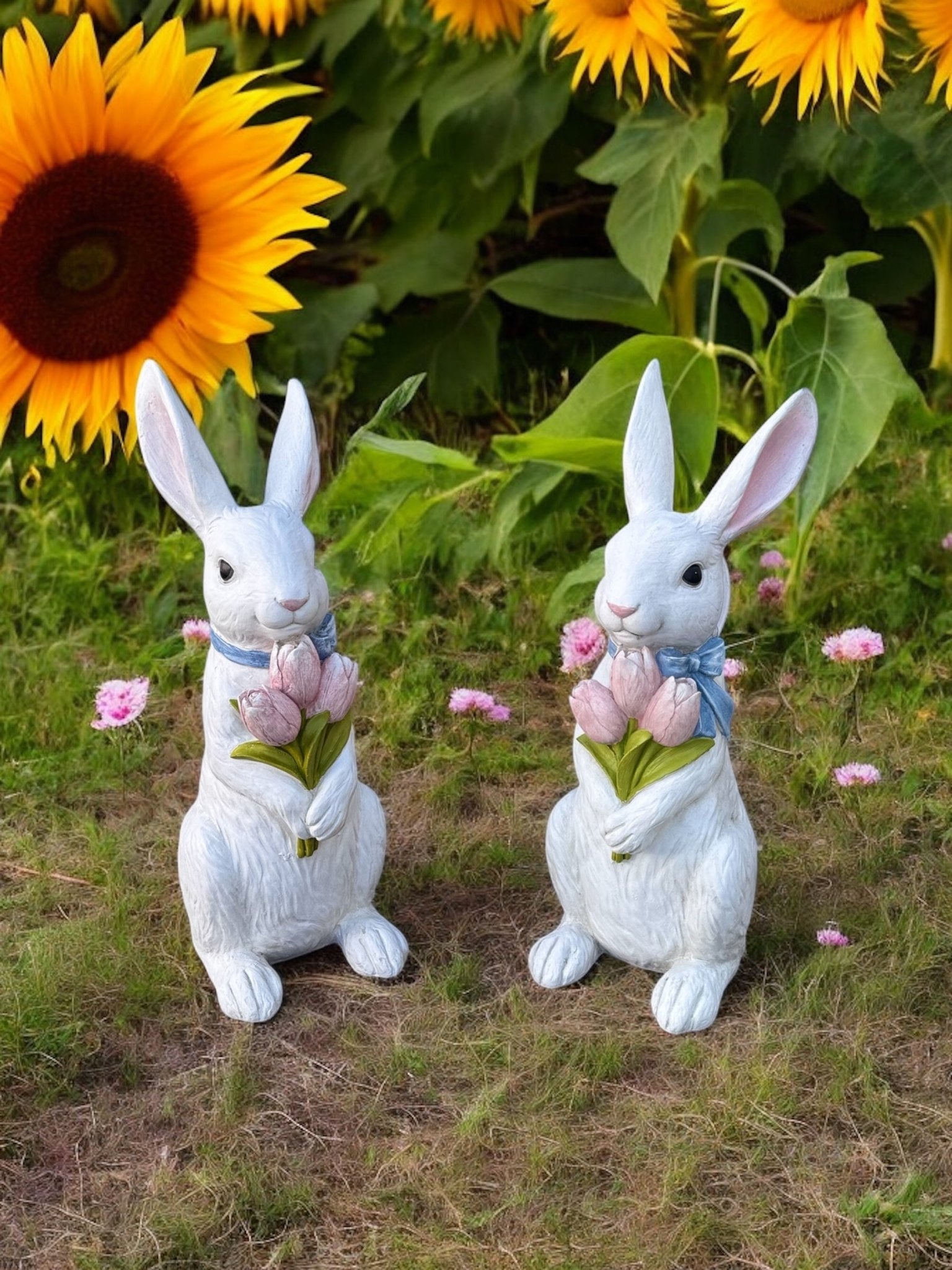 Rabbit in White Pair - Custom Prop Rentals