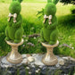 Rabbit on Gold Stand - Custom Prop Rentals