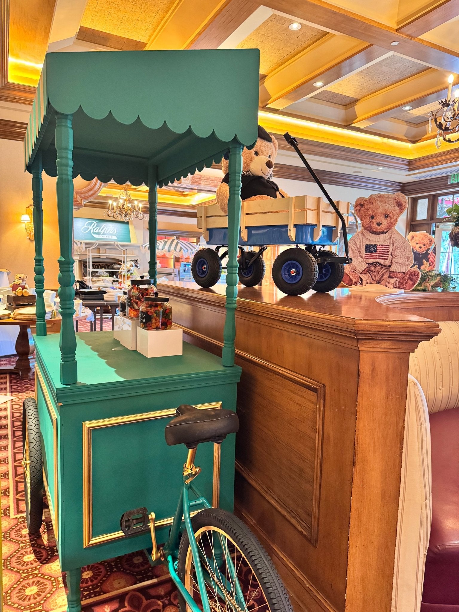 Ralph Lauren Bicycle Cart - Custom Prop Rentals