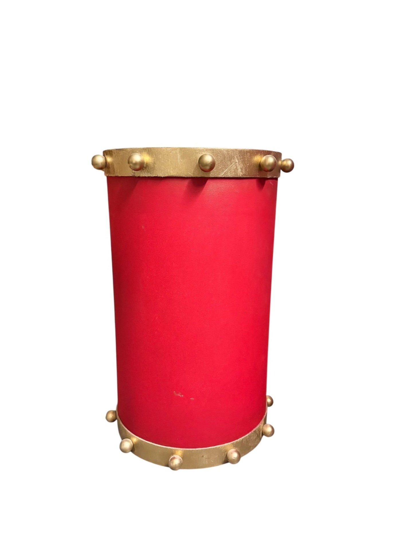 Red & Gold 1 Cake Stand - Custom Prop Rentals