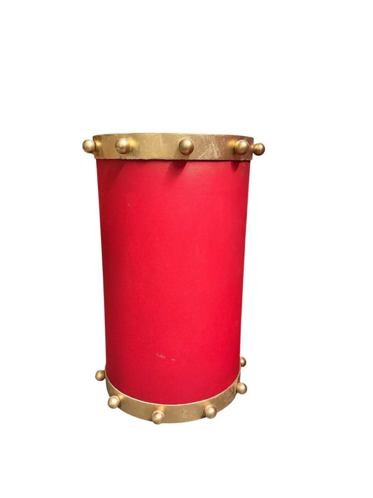 Red & Gold 1 Cake Stand - Custom Prop Rentals