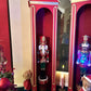 Red & Gold Sentry Box - Custom Prop Rentals
