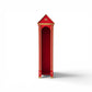 Red & Gold Sentry Box - Custom Prop Rentals
