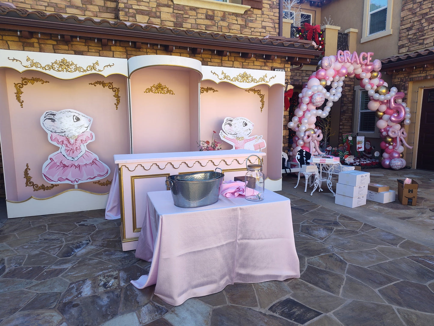 Royal Boutique Showcase - Custom Prop Rentals