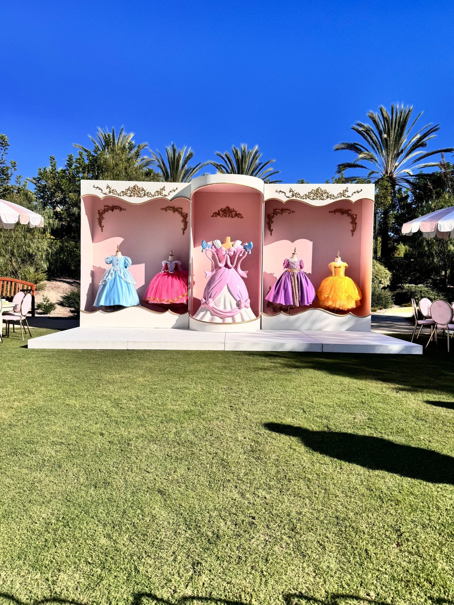 Royal Boutique Showcase - Custom Prop Rentals