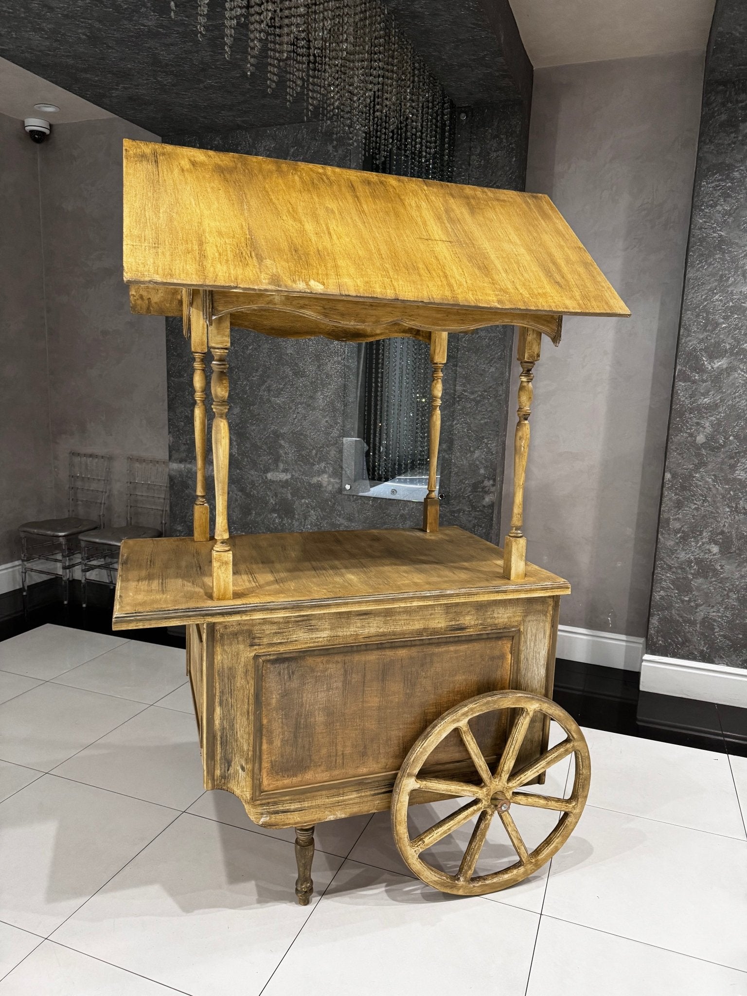 Rustic Safari Cart - Custom Prop Rentals