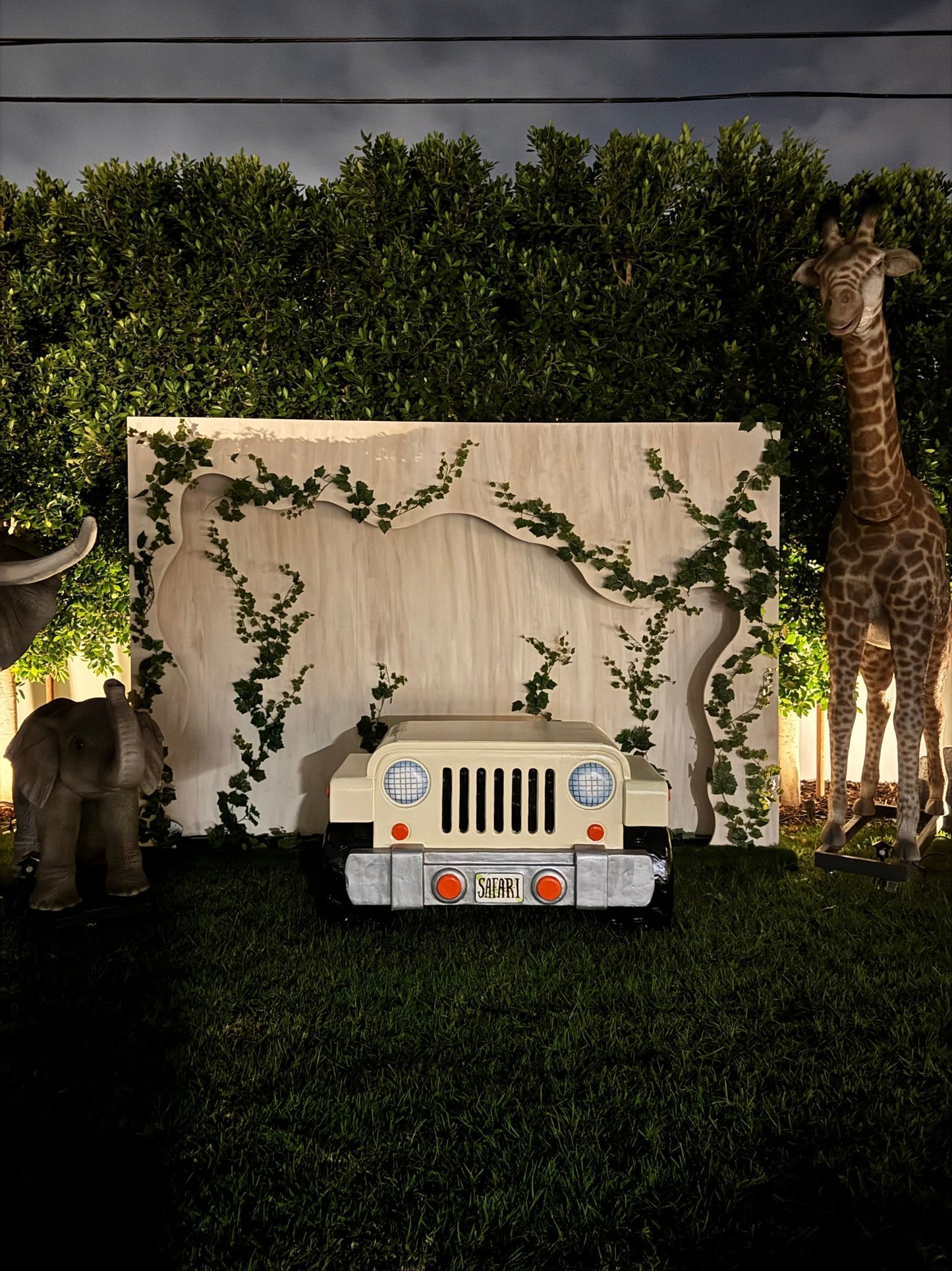 Safari Backdrop 3D - Custom Prop Rentals