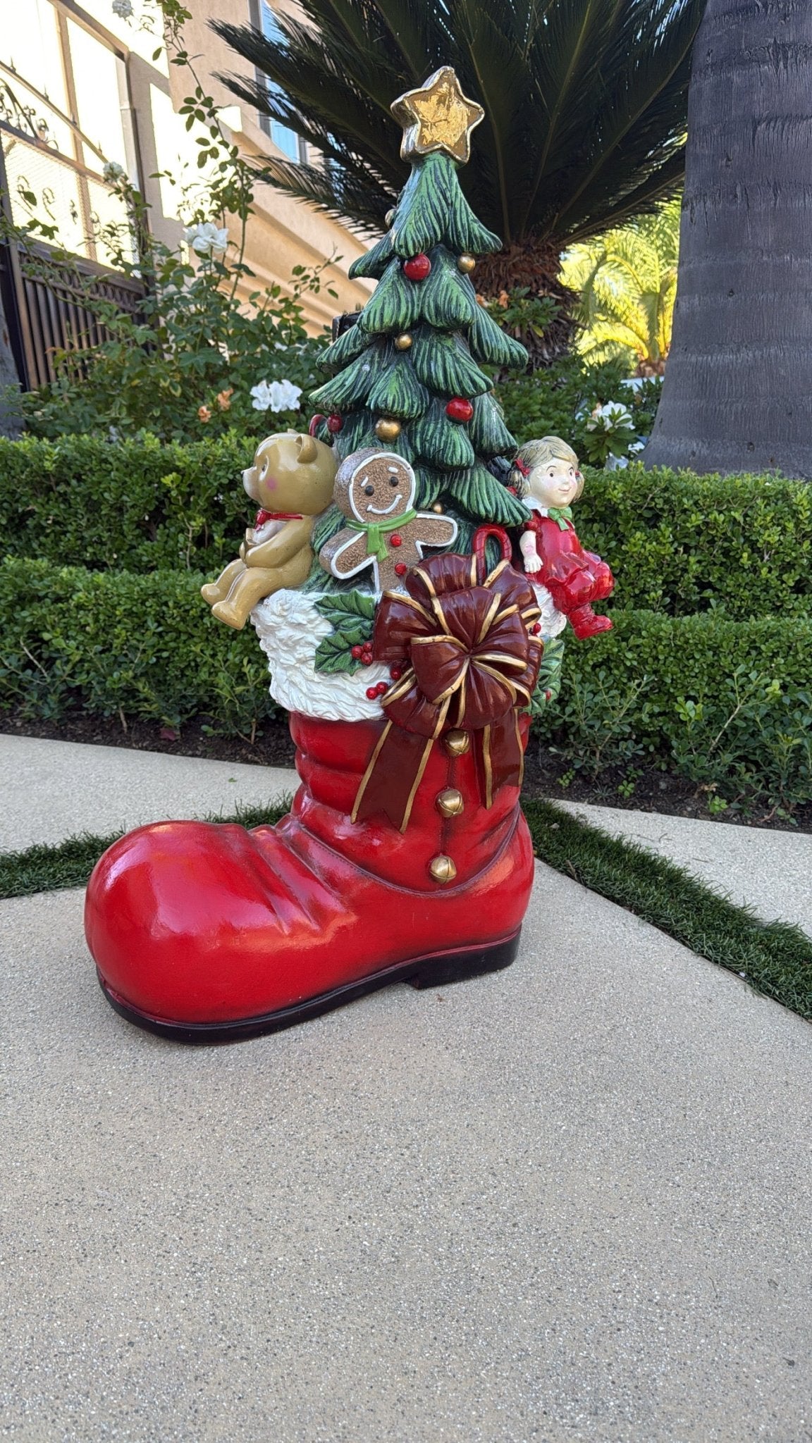 Santa Boot - Custom Prop Rentals