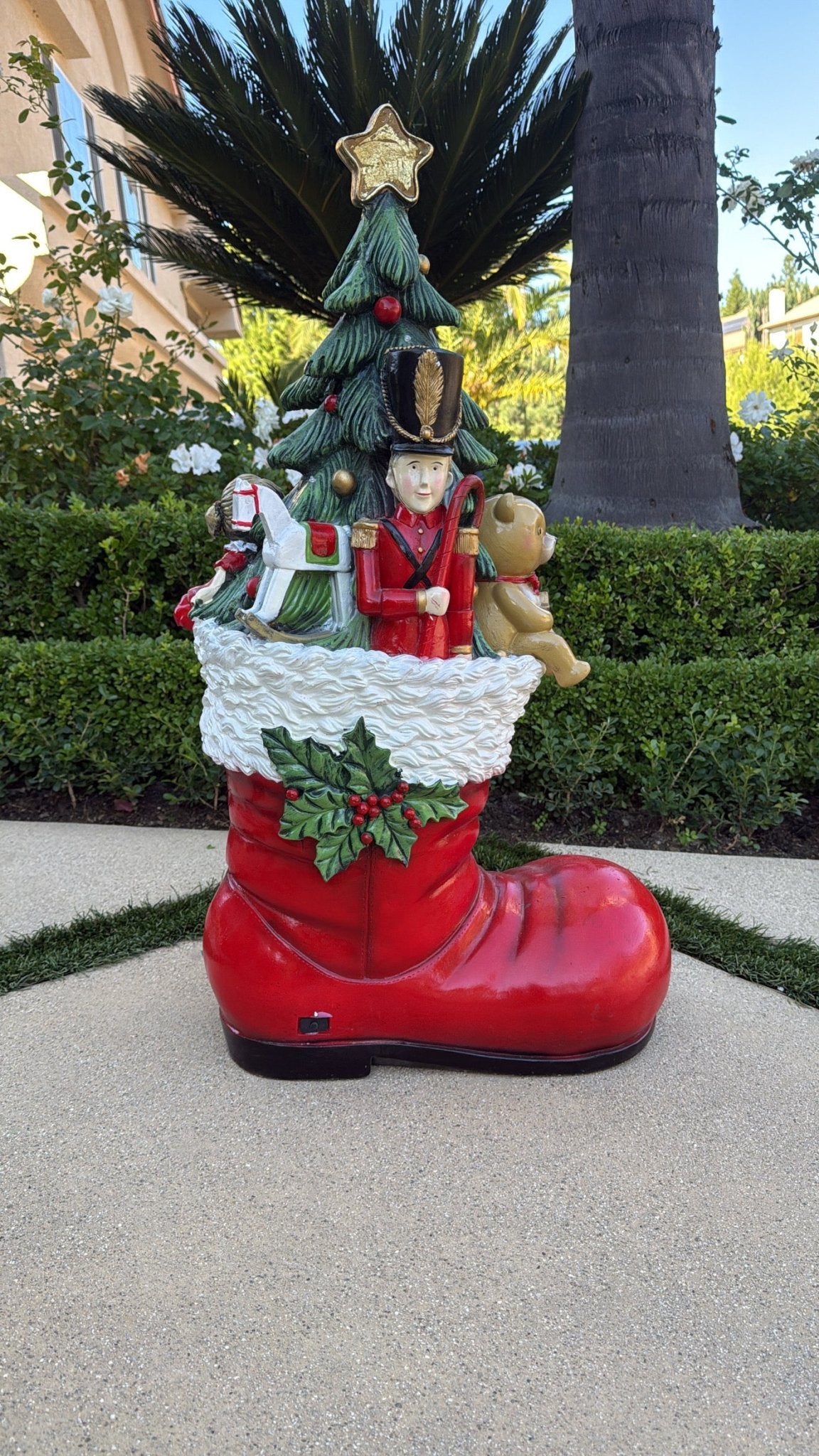 Santa Boot - Custom Prop Rentals