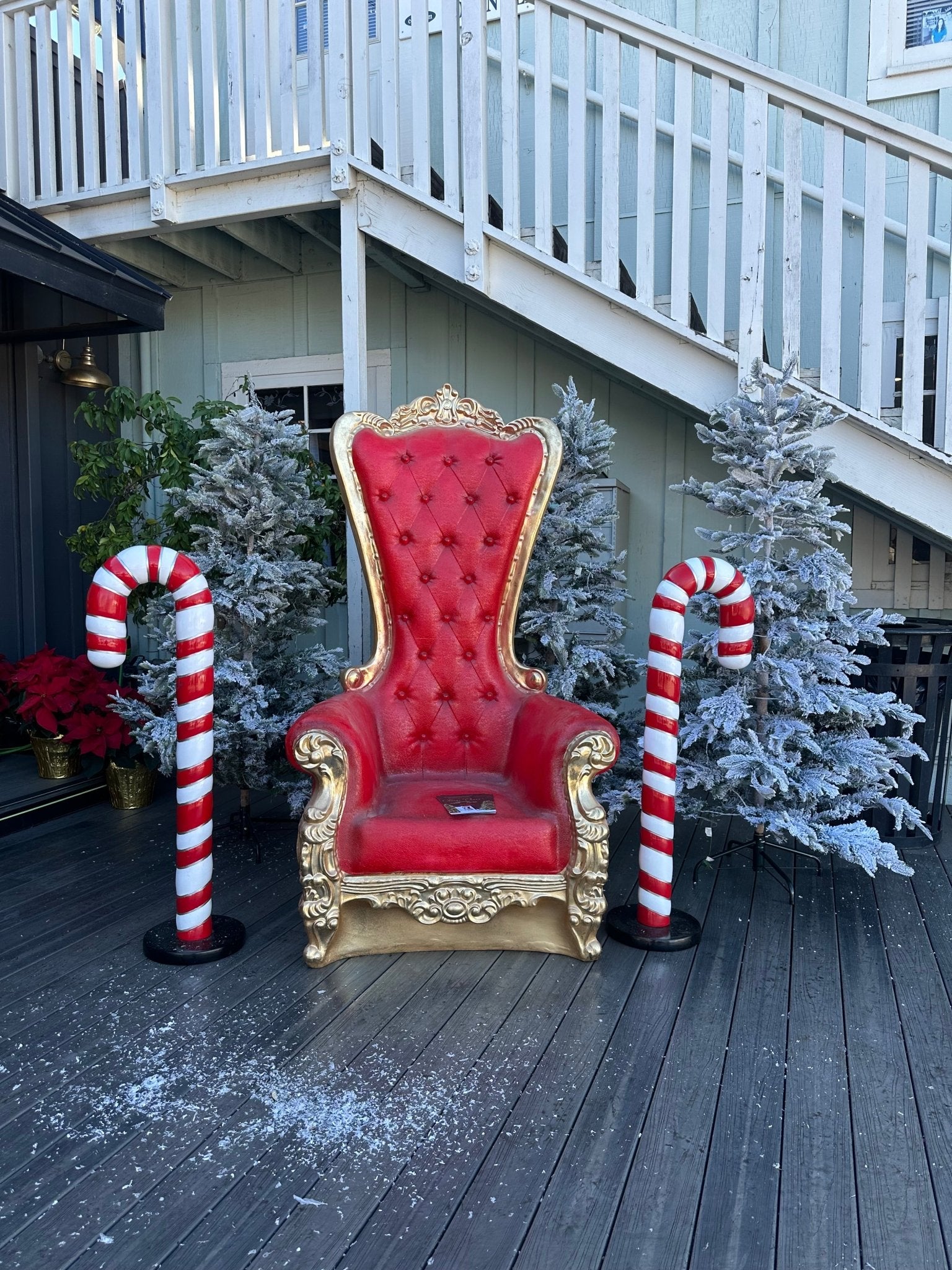 Santa Throne - Custom Prop Rentals