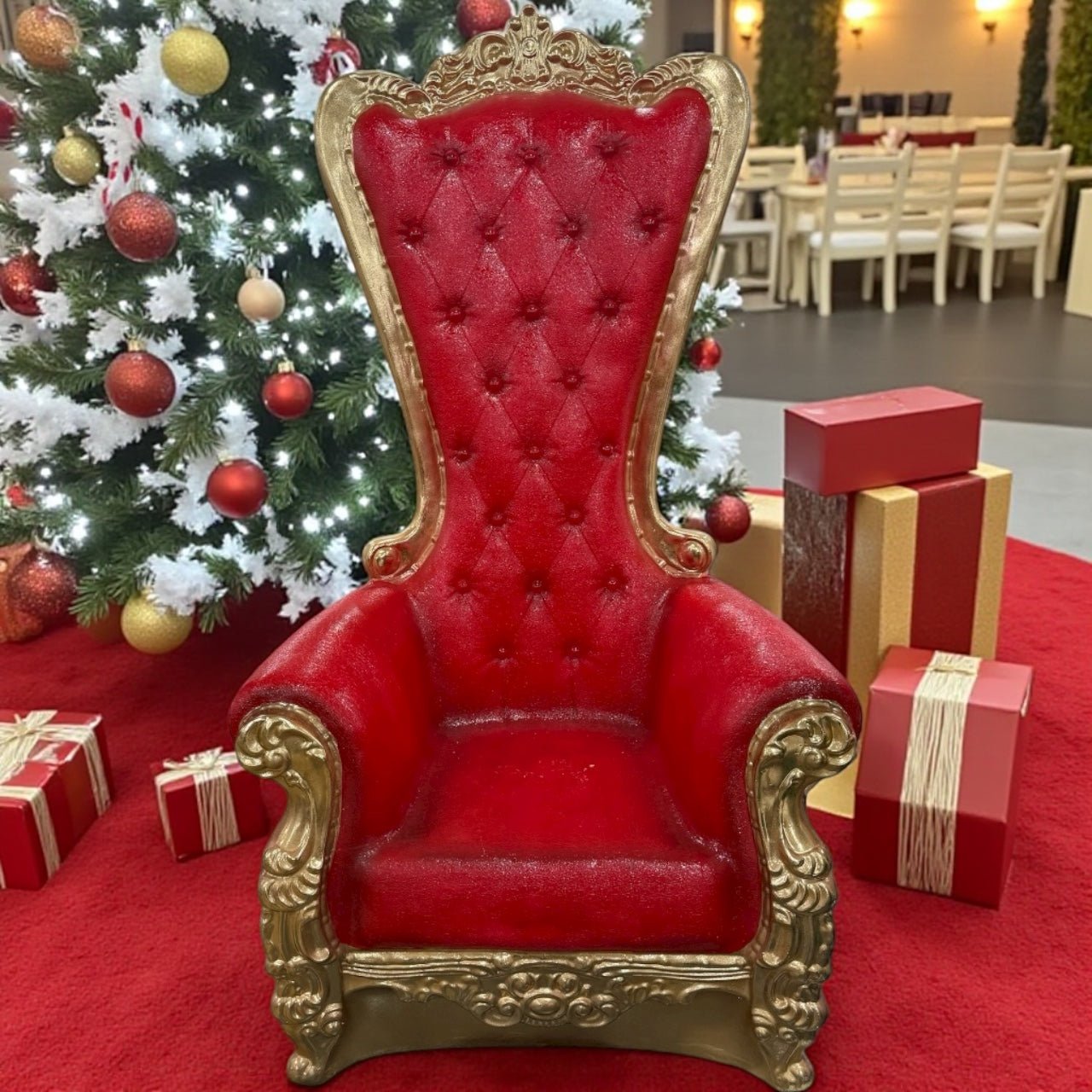 Santa Throne - Custom Prop Rentals
