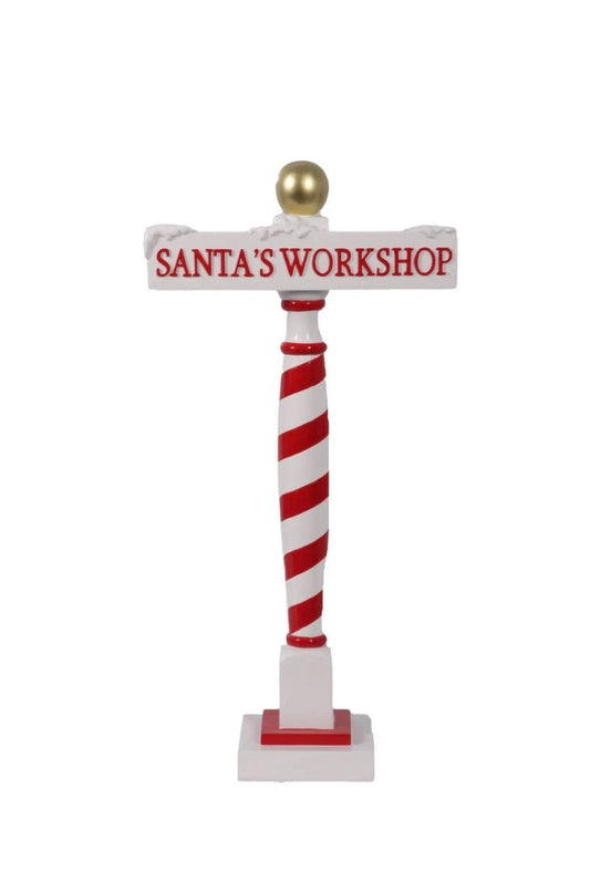 Santa’s Workshop Sign - Custom Prop Rentals