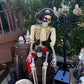 Skeleton with Eye Patch - Custom Prop Rentals