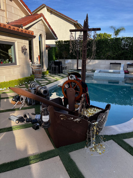 Small Pirate Ship Package - Custom Prop Rentals