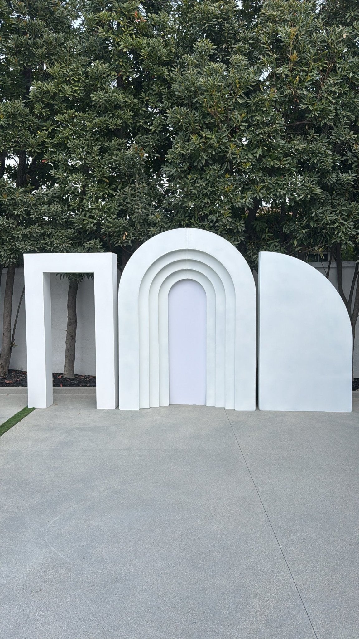 Square 7x4 Backdrop - Custom Prop Rentals