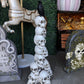 Stacked Skulls Bird - Custom Prop Rentals