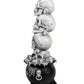 Stacked Skulls Bird - Custom Prop Rentals