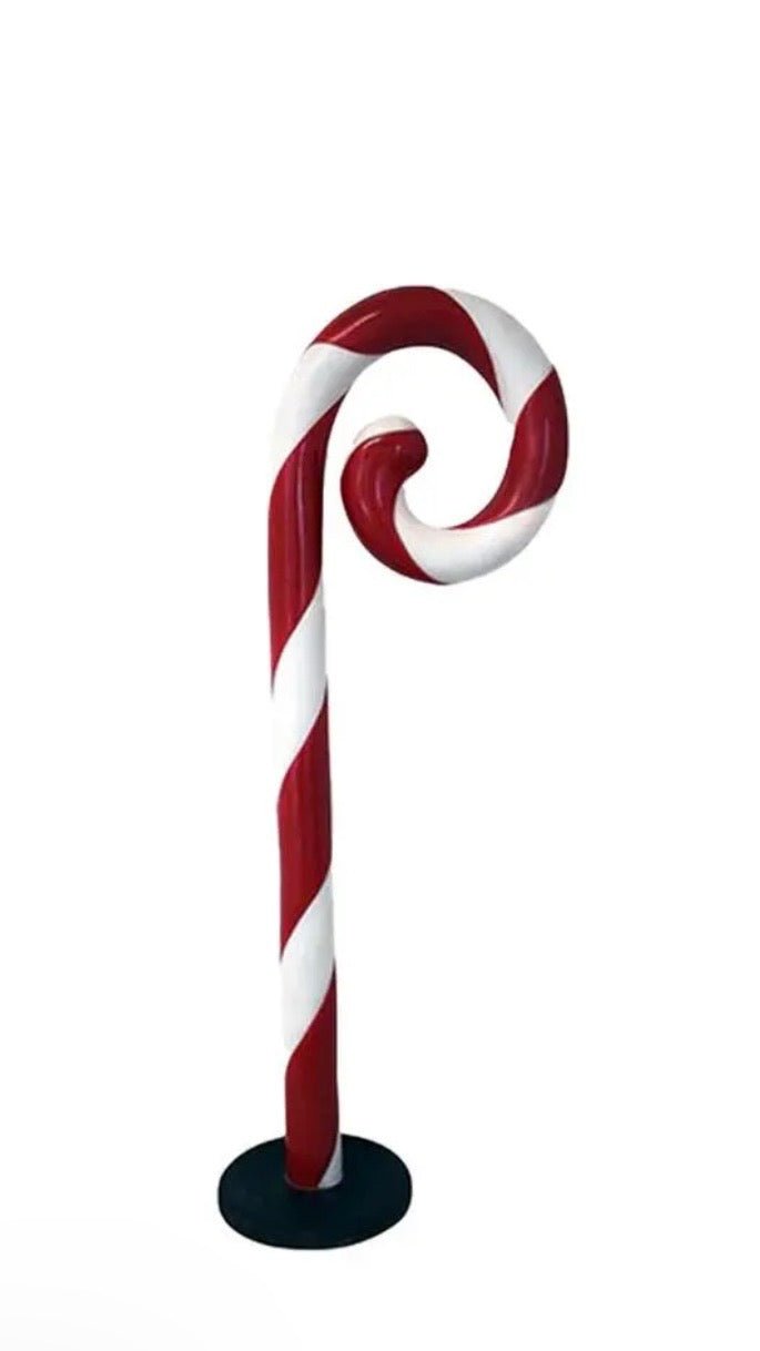 Swirl Candy Cane 5ft - Custom Prop Rentals